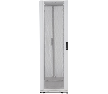 APC NetShelter SX 42U 600mm(b) x 1070mm(d) 19" IT rack, behuizing zonder zijpanelen, grijs RAL 7035