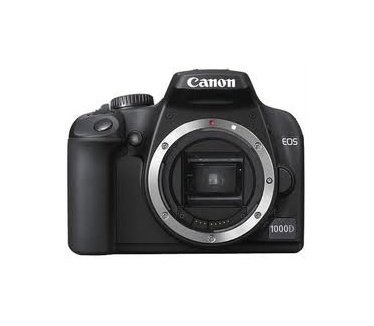Canon EOS 1000D + EF-S 18-55mm IS Zwart