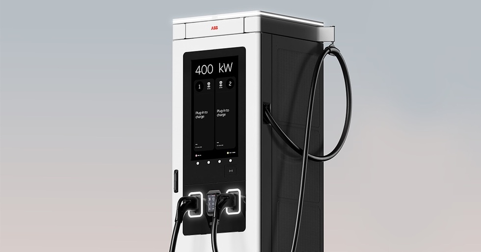 Een 400kW snellader van ABB