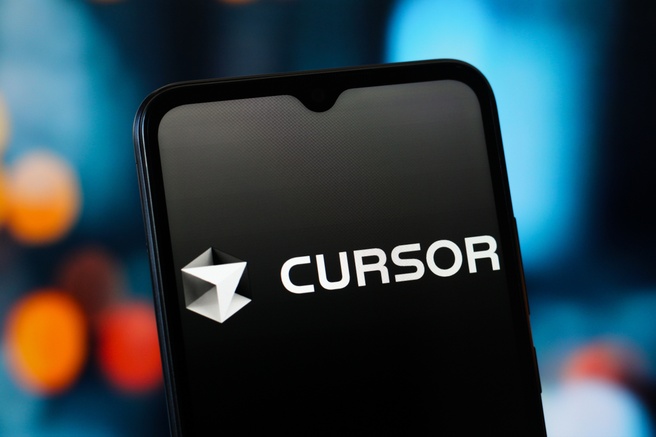 Cursor AI stock. Bron: Thomas Fuller/SOPA Images/LightRocket via Getty Images