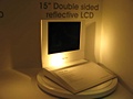 LG dubbelzijdige reflectieve lcd 15"