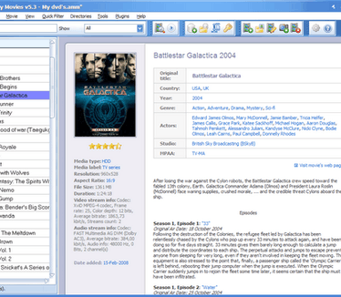 All My Movies 5.3 screenshot (481 pix)
