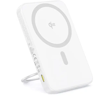 Baseus PicoGo Magnetic Power Bank Qi2 5000mAh 20W Wit