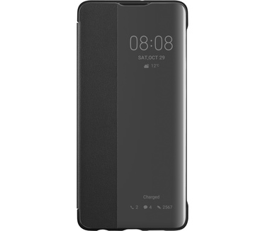 Huawei P30 Smart View Flip Cover  Zwart