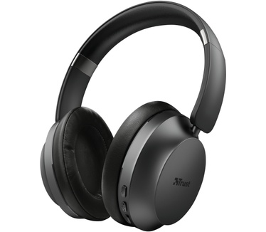 Trust Eaze Bluetooth Wireless Over-ear Headphones (Zwart)