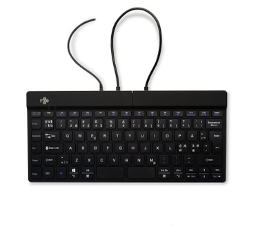 R-Go Tools Split Break, Bedraad, Qwerty Nordic, Zwart