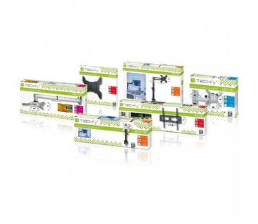 Techly Telescopic Ceiling Support up to 1.6m LED TV LCD 23-42" ICA-CPLB 922L