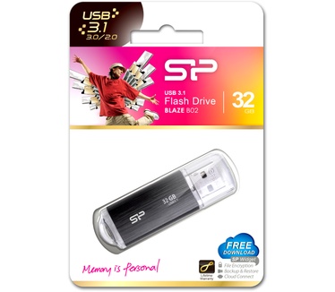 Silicon Power Blaze B02 32GB Zwart