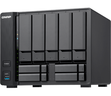 QNAP 9-Bay NAS AMD GX-420MC QuadCore 2GHz 2GB