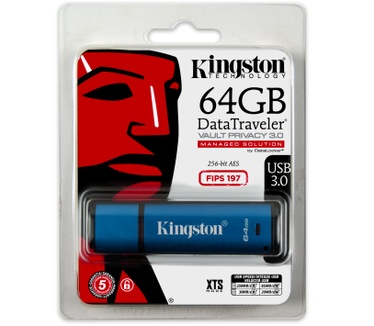 Kingston Vault Privacy 3.0 with Management 64GB