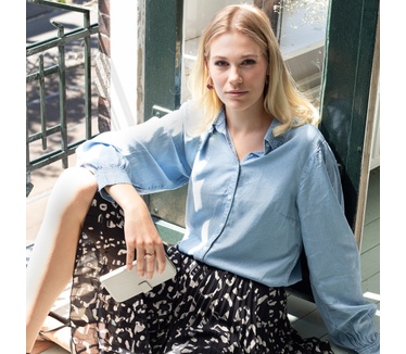 Selencia Echt Lederen Bookcase Samsung Galaxy A71 - Lichtgrijs