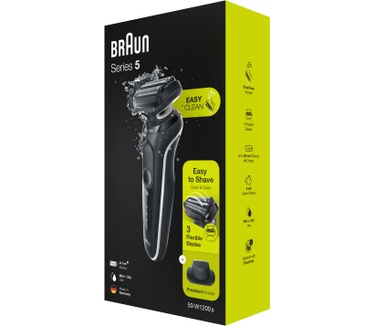 Braun Series 5 50-W1200s Elektrisch Scheerapparaat Met Precisietrimmer, Wit