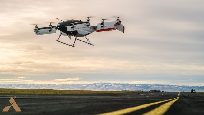 Airbus Vahana testvlucht