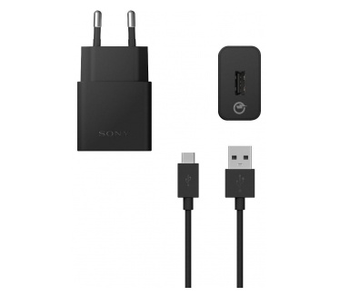 Sony Quick Charger UCH10 - snellader inclusief kabel - zwart