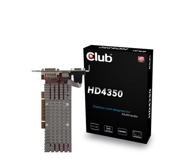 Club3D HD4350 512MB GDDR2 (CGA-4352PLI)