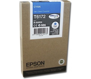 Epson Inkt tank Cyan T6172 DURABrite Ultra Ink (high capacity)