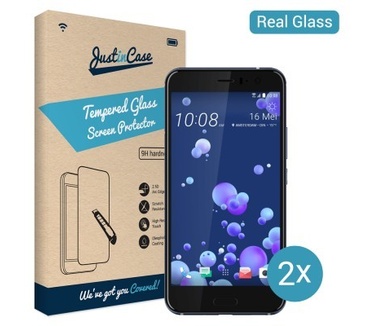 Just in Case Tempered Glass HTC U11 - 2 pack