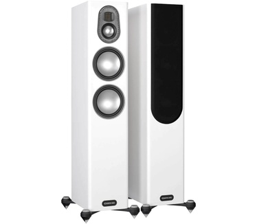 Monitor Audio Gold 200 5G wit zijdeglans (Bruin)