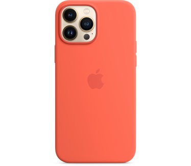 Apple Siliconenhoesje met MagSafe voor iPhone 13 Pro Max - Nectarine