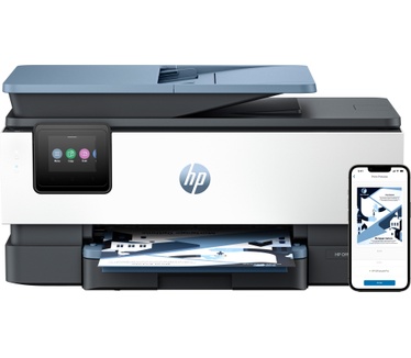 HP HP OfficeJet Pro 8125e All-in-One printer, Kleur, Printer voor Home, Printen, kopiëren, scannen, Automatische documentinvoer; touchscreen; Smart Advance Scan; stille modus; printen via VPN met HP+