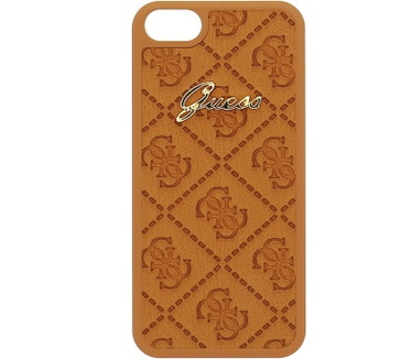 Guess Scarlett Hard Case for Apple iPhone 5/5S - Cognac