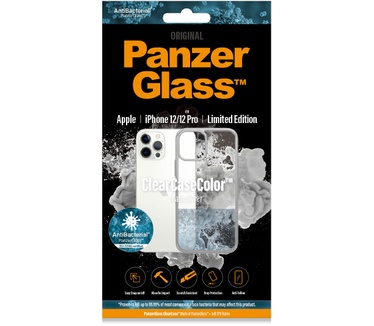 PanzerGlass 0271 (iPhone 12/12 Pro Satin Silver) Transparant