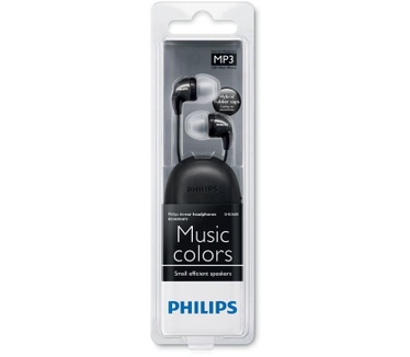 Philips In-Ear Headphone SHE3680 (Zwart)