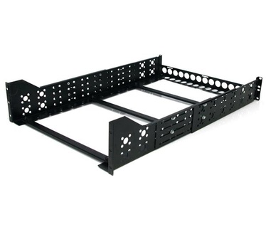 Startech.com 3U Vaste 19" universele serverrack rails met verstelbare diepte
