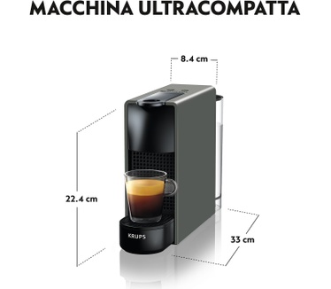 Krups Nespresso Essenza Mini (Grijs)