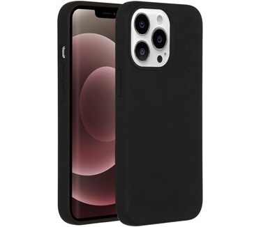Accezz Liquid Silicone Backcover met MagSafe iPhone 13 Pro Max - Black