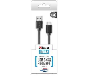 Trust 2 x USB2.0-C 1m