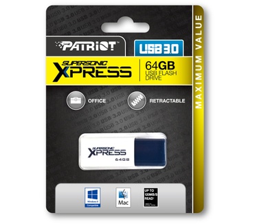 Patriot Supersonic Xpress 64GB Wit