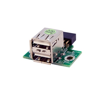 Startech StarTech.com 2 Port USB Motherboard Header Adapter - USB-adapter - 4-PIN USB type A (V) - 4-PIN MPC (