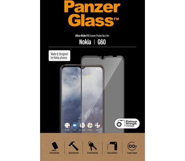 PanzerGlass NOKIA G60 CF BLK . (Nokia - Apollo)