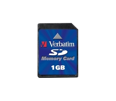 Verbatim Secure Digital Card 1GB