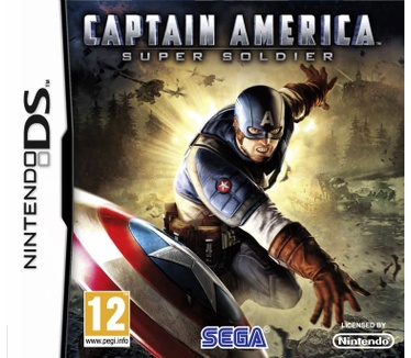 Packshot voor Captain America: Super Soldier