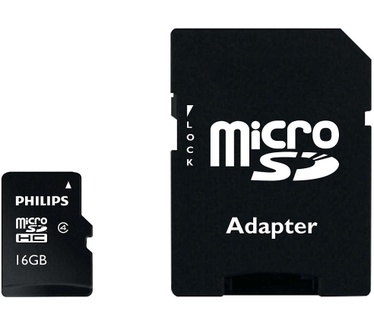 Philips Micro SD-kaarten FM16MP35B/10