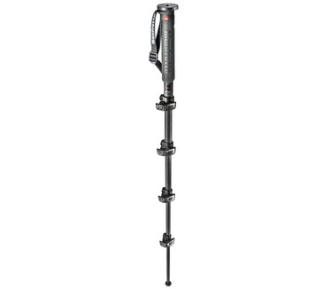 Manfrotto XPRO Monopod+ (5 secties) Carbon-versie
