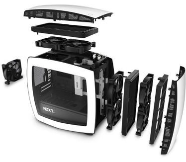 NZXT Manta - Matte White/Black