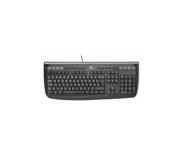 Logitech Internet 350 Keyboard (Qwerty, Zwart)