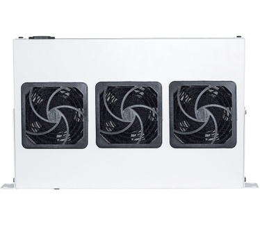 Intellinet 3-Fan Ventilation Unit for 19" Racks, 1U, Grey