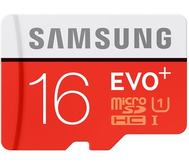 Samsung EVO + 16 GB MICRO SD CLASS 10 MET ADAPTER (MB-MC16DA/EU)