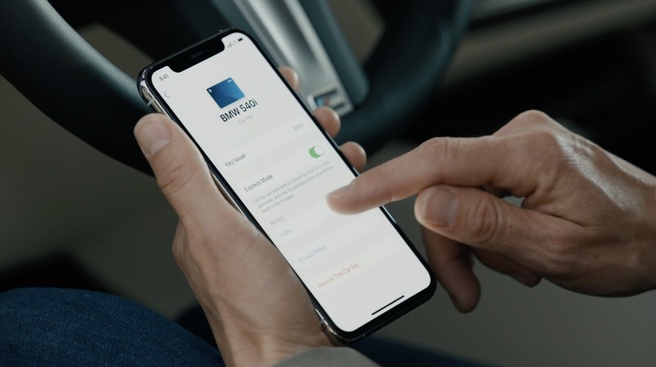 Digitale sleutel in CarPlay