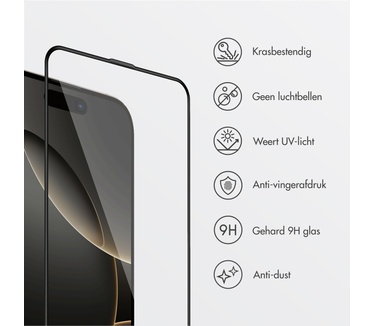 Accezz glas screenprotector met anti-dust applicator