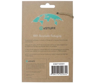 eStuff Magnetic Hybrid Clear Case for iPhone 13 Mini (iPhone 13 Mini) Transparant