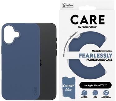 PanzerGlass CARE by PG Blue MagSafe iPhone16 6.7