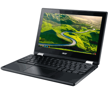 Acer Chromebook R 11 CB5-132T-C0KZ Zwart