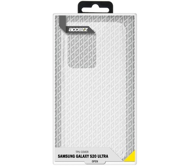 Accezz Clear Backcover Samsung Galaxy S20 Ultra - Transparant (Galaxy S20 Ultra) Transparant