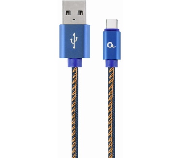 Cablexpert CC-USB2J-AMCM-1M-BL Blauw