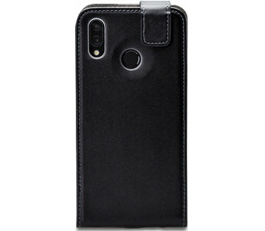Mobilize Classic Gelly Flip Case voor Huawei P20 Lite - Zwart  Zwart